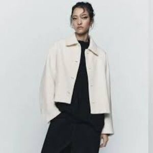 Zara MANTECO WOOL COAT ZW COLLECTION